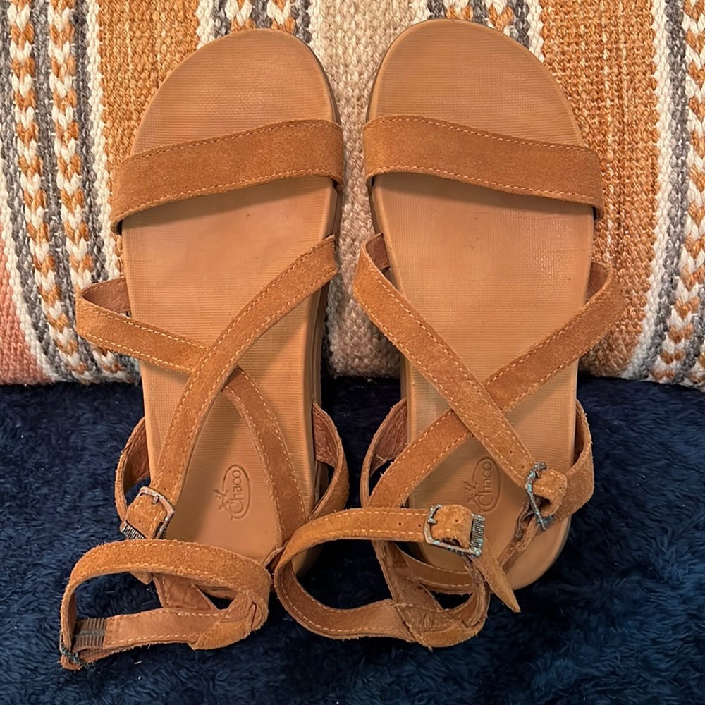 Chaco “Rose” Leather Gladiator Sandal